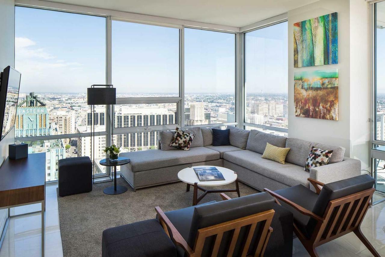 Luxurious Highrise 2B 2B Apartment Heart Of Downtown La ロサンゼルス エクステリア 写真
